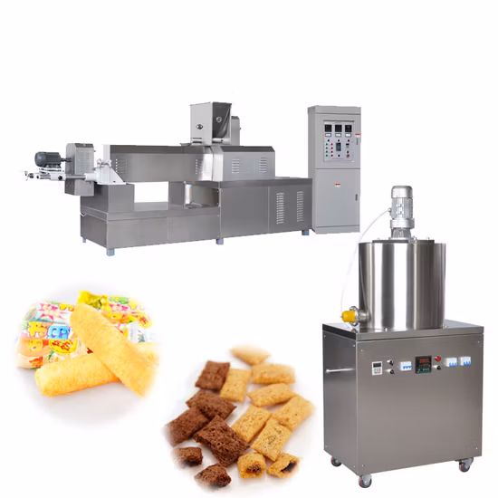 스낵 기계용 고용량 코어 충전 식품 생산 라인